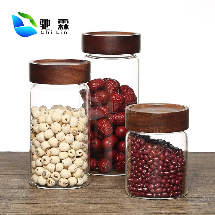 3 piece glass canister set